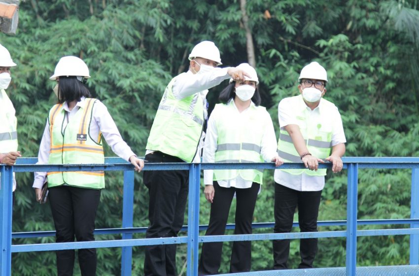  Wawali Denpasar Tinjau Pembangunan Kanal Air IPA Belusung